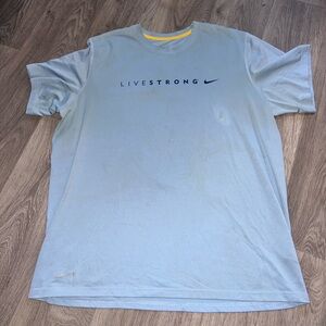 Nike Men's Blue LIVESTRONG Tee
